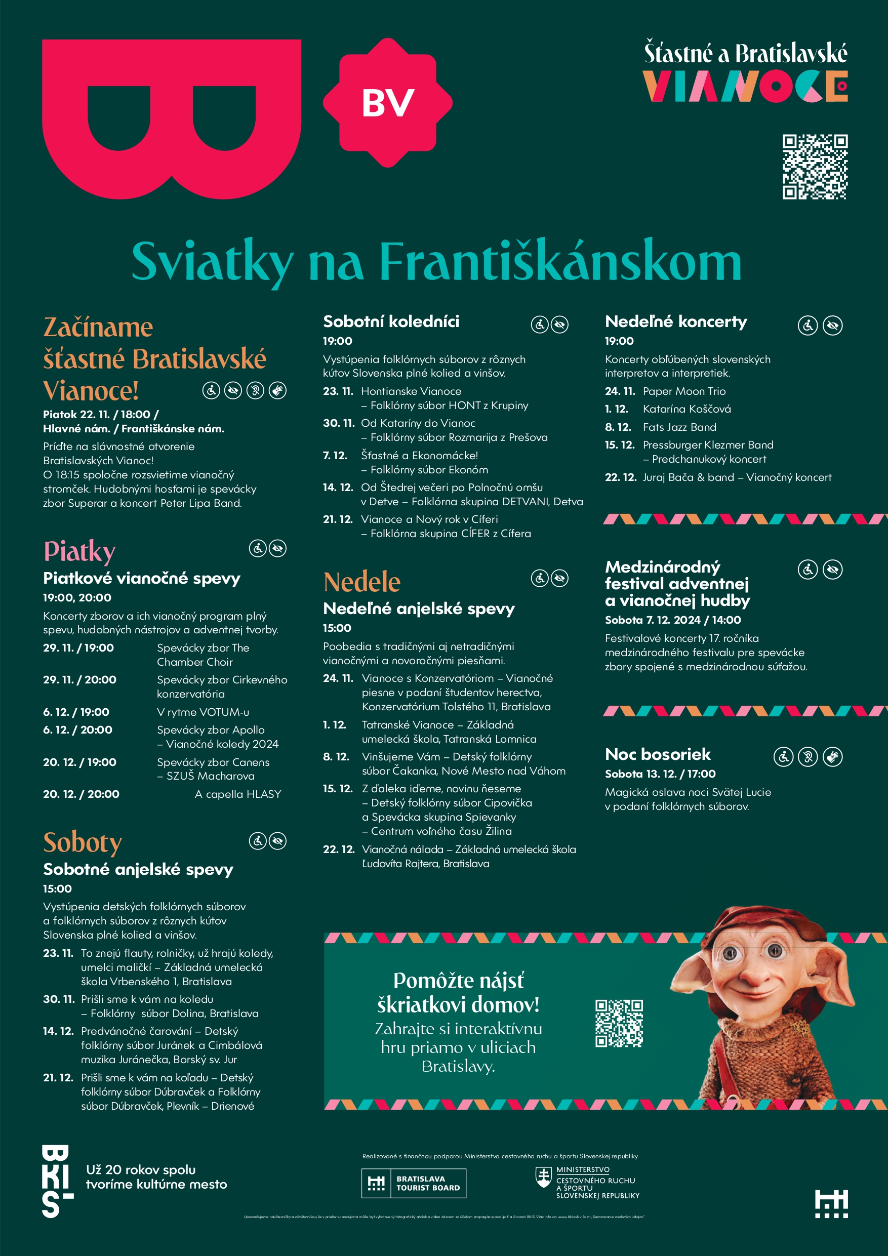 kultúrny program vianočné trhy