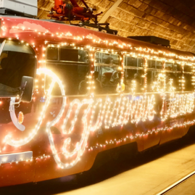 The Christmas Tram